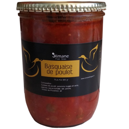 Basquaise de poulet halal - 800 g