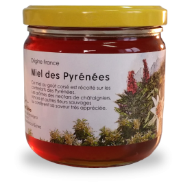 Miel des Pyrénées 250g chataignier