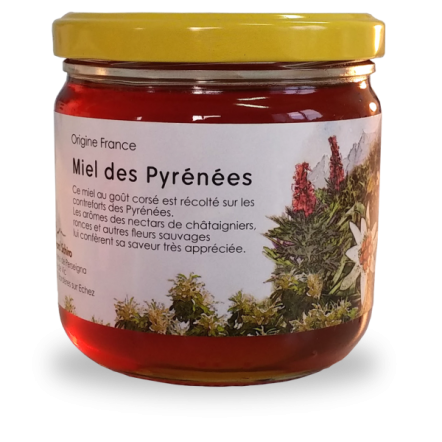 Miel des Pyrénées 250g chataignier