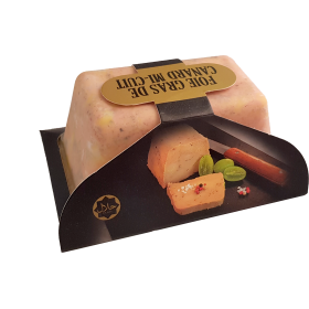 Foies gras de canard mi-cuit halal 450g