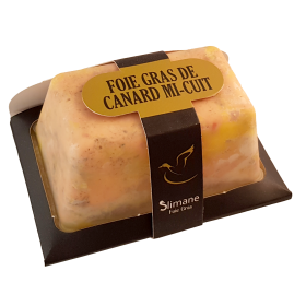 Foies gras de canard mi-cuit halal 450g