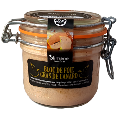 Bloc de foie gras 200 g - halal