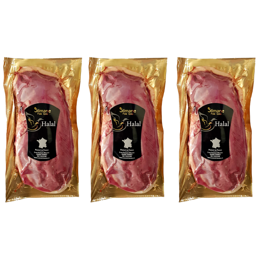 Lot 3 Magrets De Canard Frais 1300 A 1400 G Halal