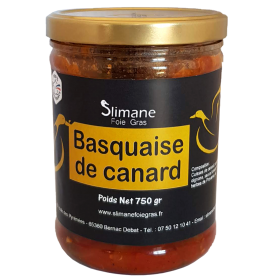 Basquaise de canard halal - 800 g