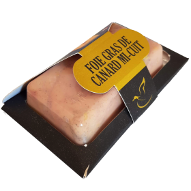 Foies gras de canard mi-cuit halal 125g