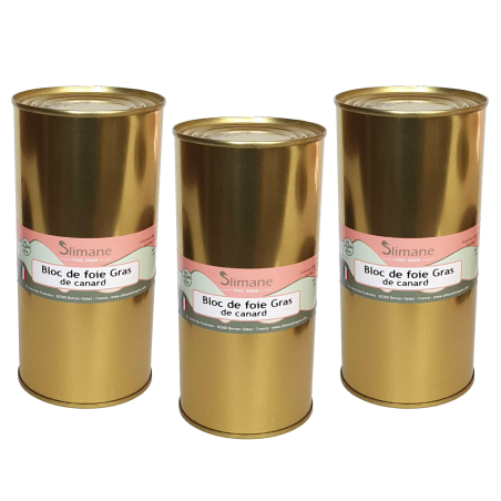 Bloc de foie gras 550 g - halal Bloc de foie gras 550 g - halal