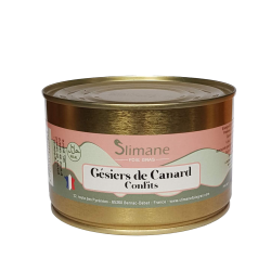 Gésiers de canard confits 400g - halal