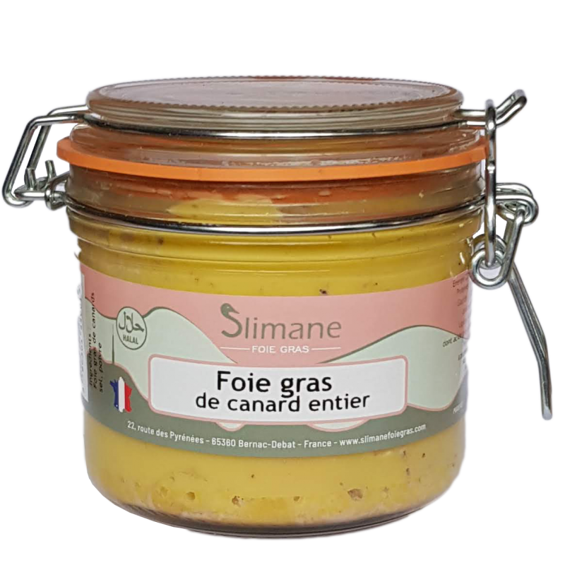 Foie gras de canard entier halal 450 g