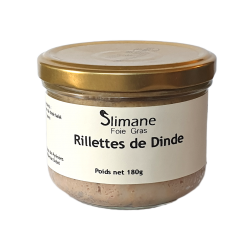 Rillettes de  dinde halal 180g