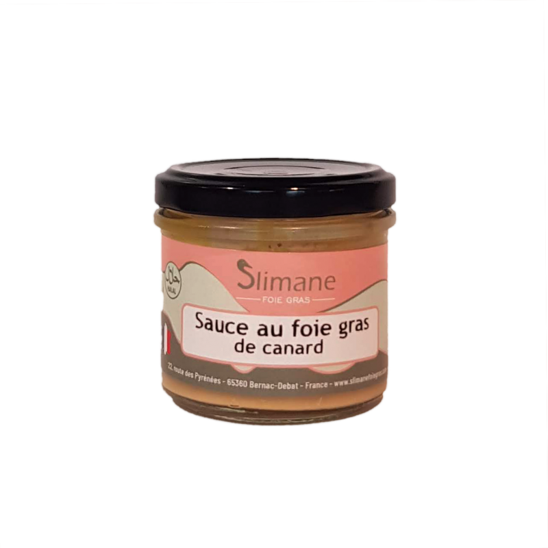 Sauce au foie gras de canard 90g - halal