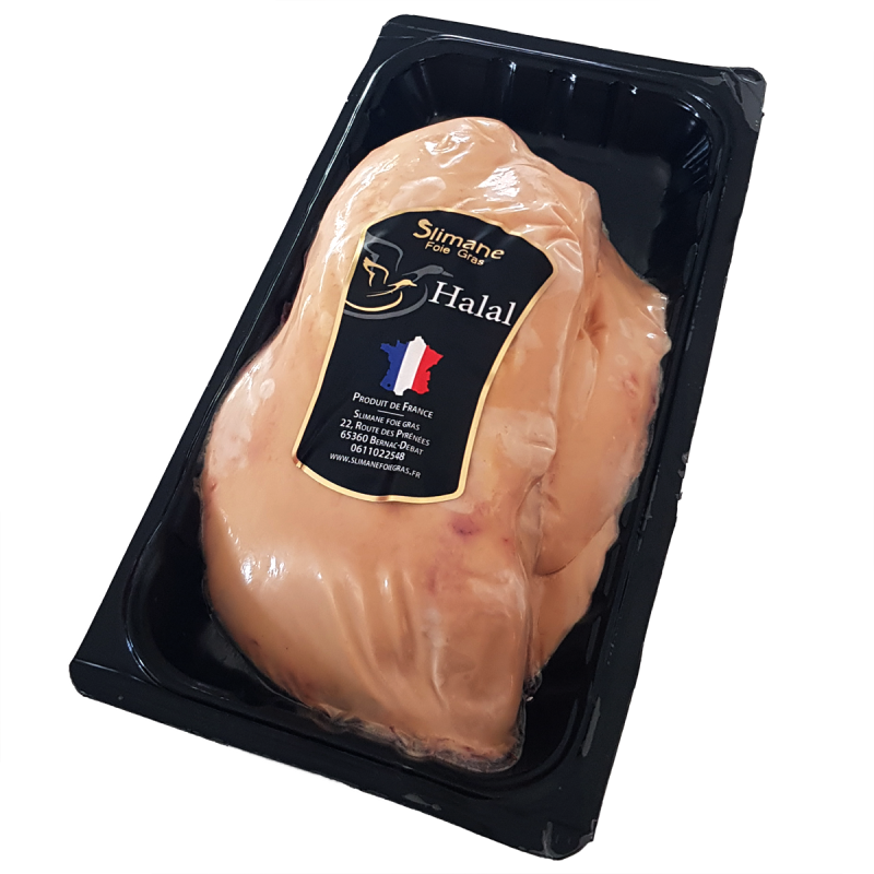 Foie gras de canard frais entre 600 g et 750 g - halal