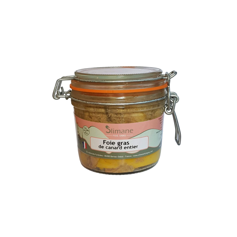 Foie gras de canard entier halal 450 g