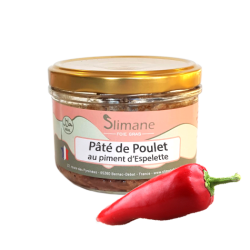 Pâté de poulet  au piment...