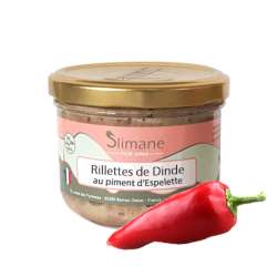 Rillettes de dinde au...