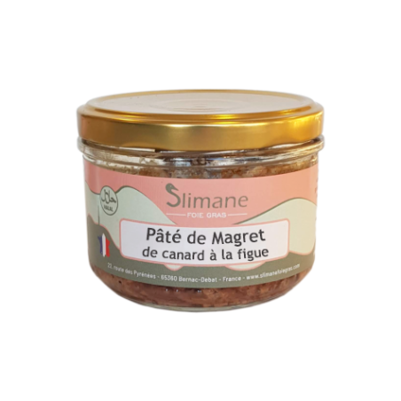 Pâté de magret de canard à la figue halal - 180 g