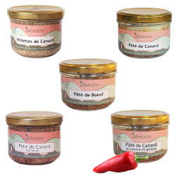Lot Quatre pâtés et Une...