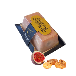Foie gras mi-cuit à la figue 200g - halal