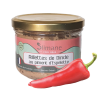 Rillettes de dinde au piment d'Espelette180 g - halal