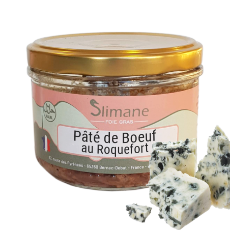 Pâtés au  Bœuf au Roquefort 180g - Halal