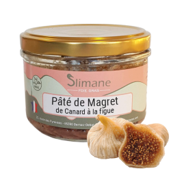 Pâté de magret de canard à la figue halal - 180 g