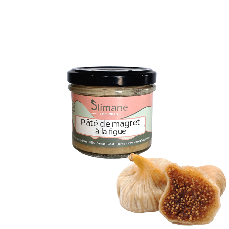 Pâté de magret de canard à la figue halal - 90 g