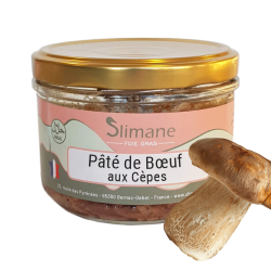 Pâté de bœuf aux Cèpes 180 g