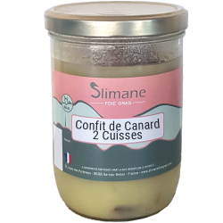 2 Cuisses de Canard Confites Halal - 750 g